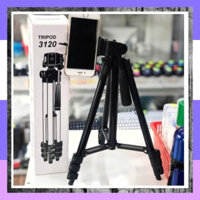 Gậy 3 Chân Tripod Mini  3120 Kéo Dài Được Và Giá Đỡ Điện Thoại