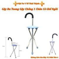 Gậy Ba Toong Gậy Chống 1 Chân Có Ghế Ngồi