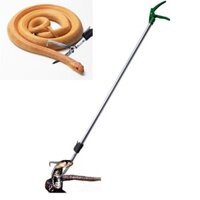 Gậy bắt rắn chuyên dụng dài 3m có tăng đơ rút ngắn kéo dài-Gậy kẹp rắn