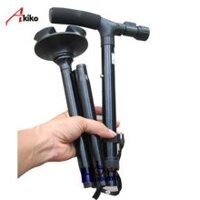 Gậy batoong cho người già có đèn pin Akiko magic cane