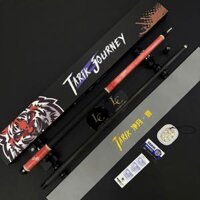 GẬY BIDA LỖ TARIK SAKURA PINK I-NGỌN FULL CARBON CASSADIN CAO CẤP