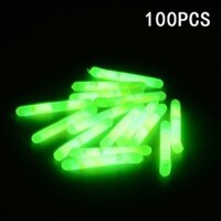 Gậy câu cá 100 chiếc Thiết bị câu cá ban đêm Bobber Glow Stick Chất lượng cao