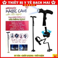 Gậy Chống Cho Người Già Có Đèn Gấp Khúc Magic Cane