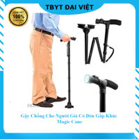 Gậy Chống Cho Người Già Có Đèn Gấp Khúc Magic Cane