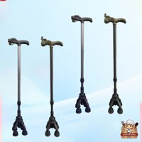 Gậy chống đi lưu thông lại cho tất cả những người người già người tàn tật - gậy inox chất lượng đảm bảo cao bền chắc  Gậ