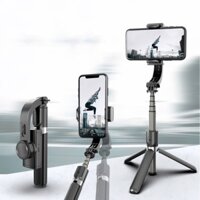Gậy chống rung gimbal tripod điện thoại L08 kèm remote chụp hình bluethooth, quay video