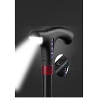 Gậy Chống Thông Minh Cho Người Già Kết Hợp Đài FM, Đèn Pin, đèn nháy báo xin sang đường