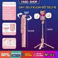 Gậy chụp ảnh 3 chân P180 thế hệ mới, có đèn led trợ sáng, Gậy selfie chụp hình, tự sướng,nút bluetooth điều khiển từ xa