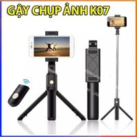 Gậy Chụp Ảnh K07 Đa Năng Bluetooth Selfie Kèm Điều Khiển Từ Xa Remote