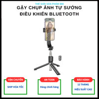 Gậy Chụp Ảnh Selfie 3 chân chụp hình có điều khiển bluetooth chụp hình từ xa Hoco K20