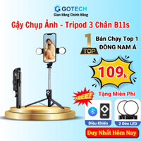 Gậy Chụp Ảnh Tripod 3 Chân B11s, Gậy Selfie Tự Sướng Có Điều Khiển L16, P185, P325 Sử Dụng Đa Thiết Bị