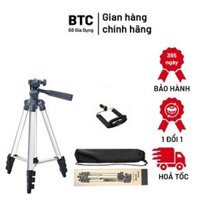 Gậy Chụp Ảnh Tripod - Giá Đỡ Điện Thoại Tiện Dụng - Dùng Livestream, Quay Tiktok 3 Chân Có Kẹp Điện Thoại Kéo Dài 1020mm