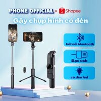 Gậy Chụp Ảnh Tự Sướng 3 Chân Carephones Có Điều Khiển Từ Xa - Xoay 360 Độ, Hoàn Hảo Cho Du Lịch & Livestream