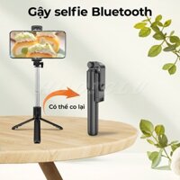 Gậy chụp ảnh tự sướng 3 chân gậy chụp hình 3 chân cây gậy chụp hình có điều khiển từ xa,  cây gậy livestream,quay vlog