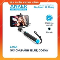 Gậy chụp ảnh tự sướng có dây ANKER Selfie Stick Wired - A7160