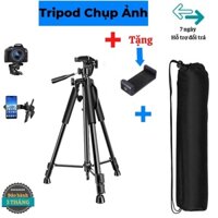 Gậy Chụp Hình 3 Chân Khung Nhôm  Chắc Chắn Để Livestream Chụp Ảnh & Quay Sản Phẩm-Tripod Điện Thoại Máy Ảnh - Gymbal