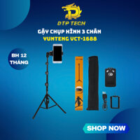 Gậy Chụp Hình 3 Chân Yunteng VCT-1688 Kèm Đầu Kẹp Điện Thoại, Túi Đựng Và Remote Bluetooth