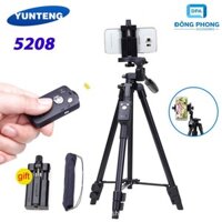 Gậy Chụp Hình Tripod 3 Chân Yunteng 5208 Chính Hãng