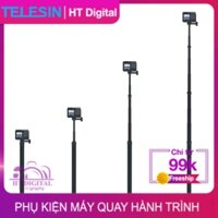 Gậy chụp selfie 3M kiêm tripod/ monopod TELESIN carbon cho Gopro, Osmo Action Sjcam, gậy tự sướng cho Action Cam