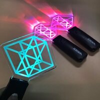 Gậy Cổ Vũ Đèn LED Mica Phát Sáng Lightstick Kpop - Khắc Hình Logo Theo Yêu Cầu