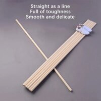 Gậy dài 2m - Thiếu Lâm Gỗ Bạch Lạp - Đường Kính (2.8cm - 3.9cm)