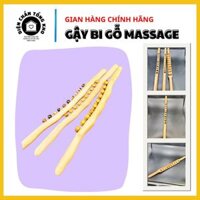 Gậy Gỗ Massage 10 bi và 20 b Đánh Tan Mỡ Bụng