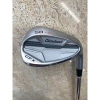 Gậy golf kỹ thuật cũ - Gậy Wedge Cleveland CFX  độ loft 58*10 Flex S - cũ secondhand 2nd no cover - 5225