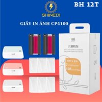 Gấy in ảnh màu CP4100 SHINEDI chuyên nghiệp dày mền mịn cho hình ảnh chân thực sắc nét lưu dữ lâu dài kích cỡ 100 x 150.