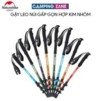 Gậy Leo Núi Hợp Kim Nhôm 6061 Naturehike NH17D001-Z Gập Gọn Có Thể Điều Chỉnh Độ Dài
