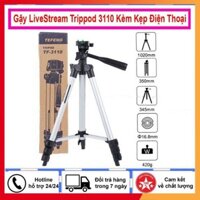 Gậy LiveStream Trippod 3110 Kèm Kẹp Điện Thoại Chất Lượng "