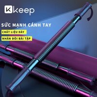 Gậy lò xo Keep tập cơ tay 20kg, 30kg, 40kg, 50kg dùng gậy bẻ tập cơ tay, Kìm tập cơ ngực