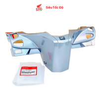 Gáy , Nắp Sau Tay Lái Air Blade 125 (2015, 2016) Xám Bạc 3D *NHB56M* (Có Tem) Chính hãng Honda - 53115K66V00ZM