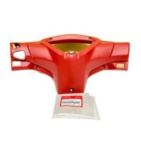 Gáy , Nắp sau tay lái Wave Rsx 110 Fi 2020+ Màu Đỏ nhám Zin Honda - 53250K90VC0ZA