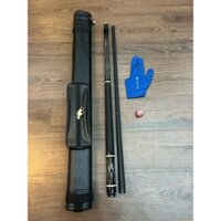 [Gậy phủ carbon] Gậy bida câu lạc bộ, cơ bi a lỗ họa tiết ngọc trai - Aileex - Bàn và Phụ kiện Bi a