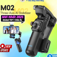 Gậy quay video TOKQI M02 bản 2025, Gymbal chống rung điện thoại quay clip chụp ảnh quay theo vật thể