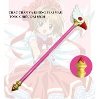 Gậy Sakura Phép Thuật Mỏ Chim Có Thể Tháo Rời 3 Đoạn