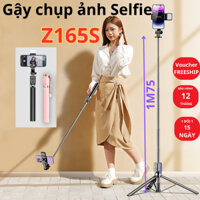 Gậy Selfie 3 chân cao 1M75 có điều khiển từ xa có đèn trợ sáng Tripod chụp ảnh quay video livestream