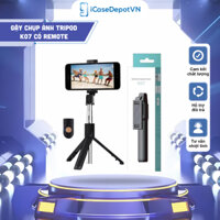 Gậy selfie 3 chân K07, remote Bluetooth, chụp ảnh du lịch, phù hợp mọi điện thoại - iCaseDepotVN | Shopee Việt Nam