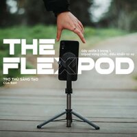 Gậy selfie 3 trong 1, tripod vững chắc, gậy chụp ảnh selfie 3 chân, điều khiển từ xa The FlexPod