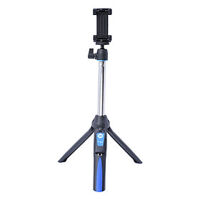 Gậy Selfie Chụp Hình Tự Sướng Tích Hợp Tripod Benro MK10 Hỗ Trợ Bluetooth 3.0 (Xanh Dương) - Hàng chính hãng