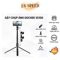 Gậy Selfie Gochek SS100 Chính Hãng, Giá đỡ Điện Thoại 2m2, Gậy Tự Sướng Bluetooth Hỗ Trợ Chụp Ảnh, Quay Phim. (JA SPEED)