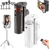Gậy Selfie Mini PETOFQQ, có thể điều chỉnh với chân máy điện thoại từ xa có thể tháo rời, Tay cầm có thể mở rộng đa chức năng 3 trong 1 Bluetooth Selfie Stick Vlog Chụp ảnh phát trực tiếp