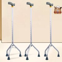 GẬY TẬP ĐI 3, 4 CHÂN INOX – VIỆT NAM gậy chống cho người già