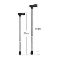 Gậy tập đi 4 chân 1 chân Đức Cừơng giúp người già lại đi lại vững vàng hơn tự tin an toàn hơn trong cuộc sống