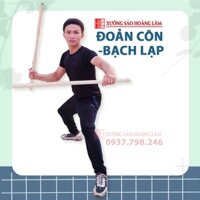 Gậy tập võ thể thao Đoản côn Bạch lạp (Vân ẩn) 80 cm cực đẹp, dẻo dai phát lực siêu chuẩn Xưởng Sáo Hoàng Lâm