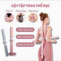 Gậy tập YOGA, Gậy chống gù lưng không gỉ, Dụng cụ tập cơ lưng cho mọi lứa tuổi