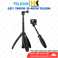 Gậy Telesin mini tripod  gắn Actioncam Gopro, Action , Insta360 Ace Pro kiêm tripod