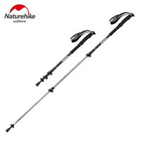 Gậy Trekking Leo Núi Gấp Gọn Naturehike NH17D001-Z - Màu đen