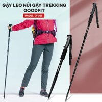 Gậy trekking leo núi GoodFit GF03E chính hãng gấp khúc dùng du lịch, phượt, dã ngoại