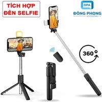Gậy Tripod 3 Chân Selfie Stick R1S Tích Hợp Đèn Trợ Sáng Chụp Hình ( Kết Nối Bằng Bluetooth )